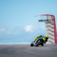 Valentino Rossi (46) is close behind Marquez on time during qualifying, which may lead to an interesting battle for first place during the race.